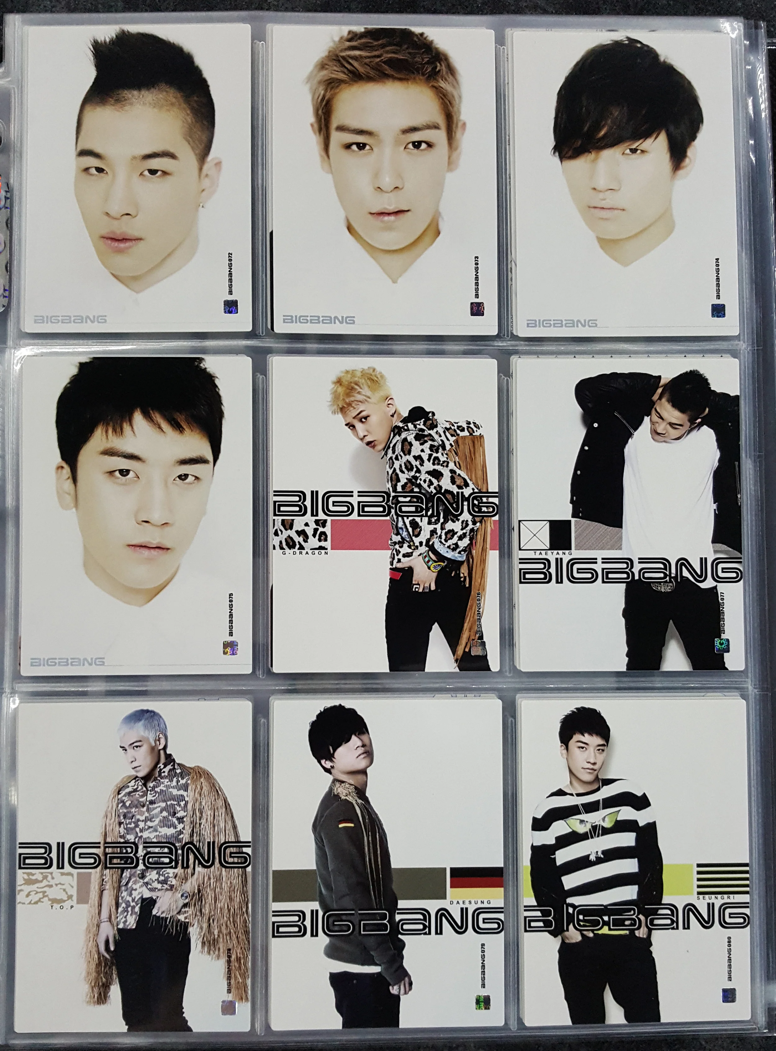 2011 - Official Collection Cards - Full Set of 100 — my BIGBANG